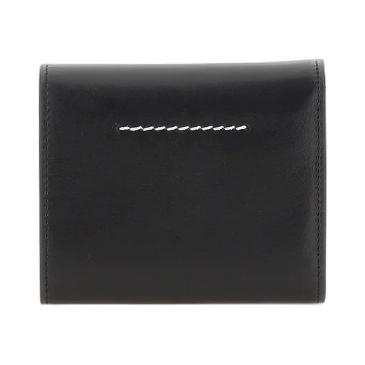 Mm6 Maison Margiela Logo Embossed Wallet
