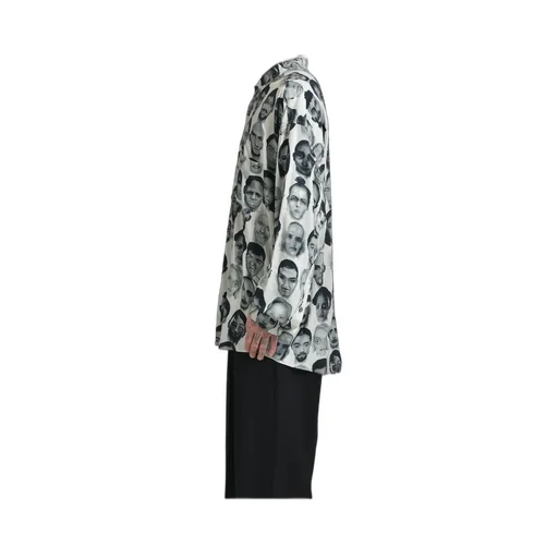 Finalists Twisted Shirt / Blk And Wht Mix