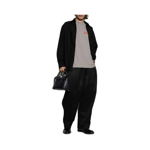 Mm6 Maison Margiela Long-Sleeved Button-Up Shirt
