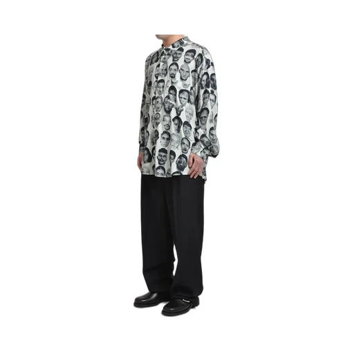 Finalists Twisted Shirt / Blk And Wht Mix