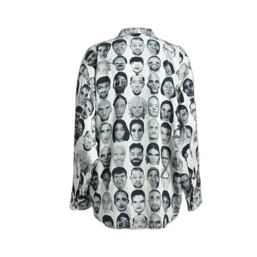 Finalists Twisted Shirt / Blk And Wht Mix