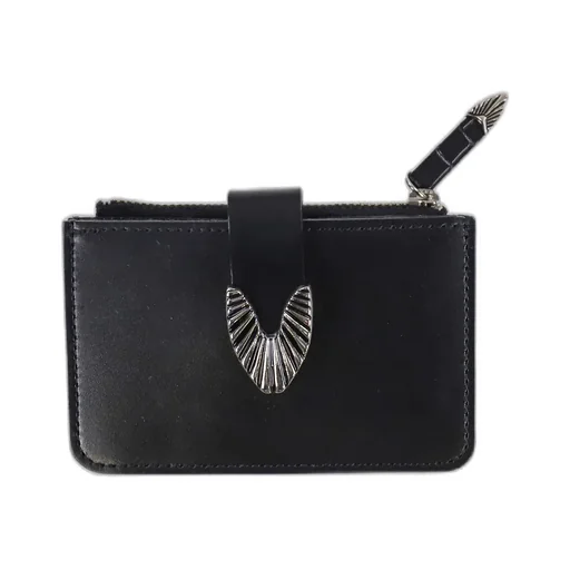 Leather Wallet Small / Black