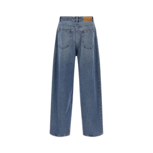 Mm6 Maison Margiela High Waist Straight-Leg Jeans