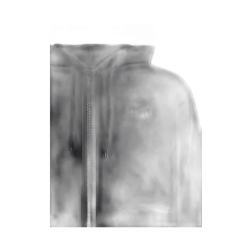 Mm6 Maison Margiela Zip-Up Drawstring Hoodie