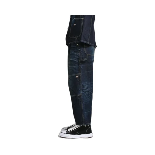 Double Knee Denim Pants / Blu