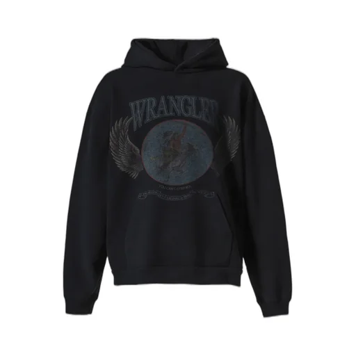 Wrangler Hoodie / Black
