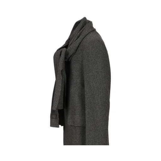 Mm6 Maison Margiela Scarf Detailed Coat