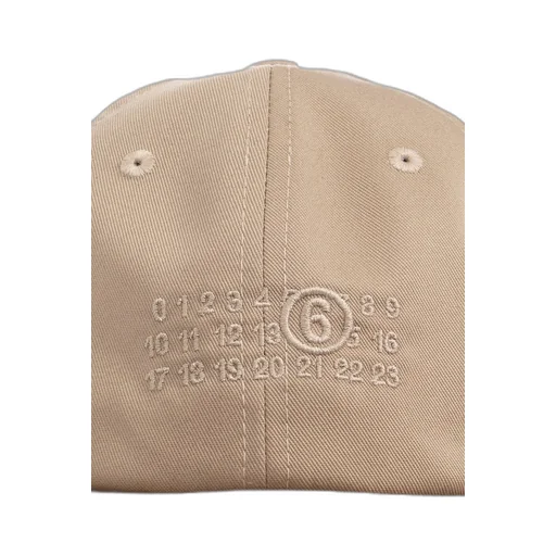 Mm6 Maison Margiela Logo Embroidered Baseball Cap