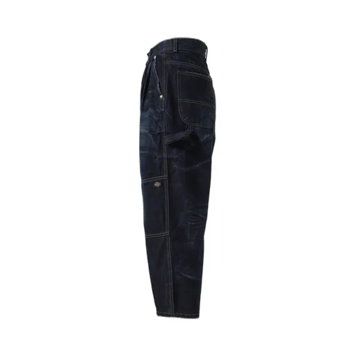 Double Knee Denim Pants / Blu