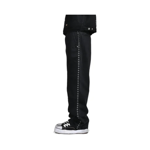X Stitch Pants / Black