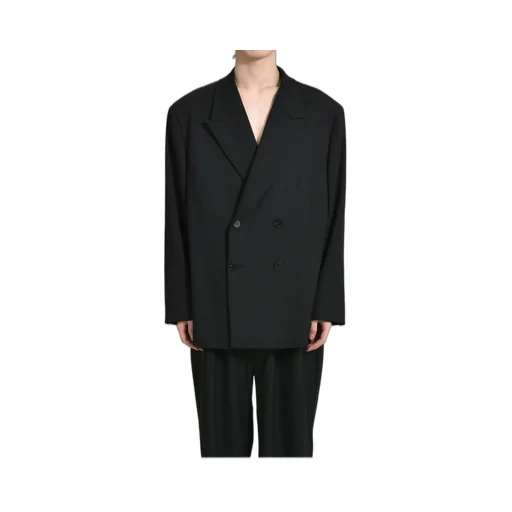 Double Breasted Blazer Black / Blk