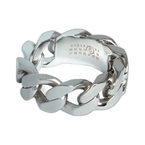 Mm6 Maison Margiela Numeric Chain-Link Ring