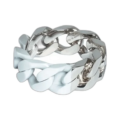 Mm6 Maison Margiela Numeric Chain-Link Ring