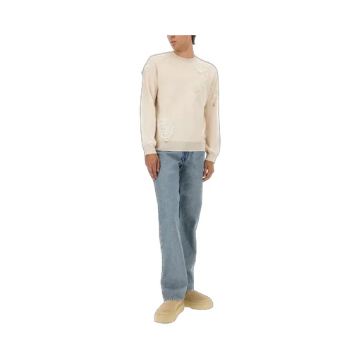 Mm6 Maison Margiela Distressed Knitted Jumper