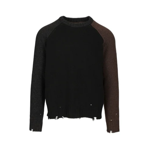 Mm6 Maison Margiela Distressed Knitted Jumper