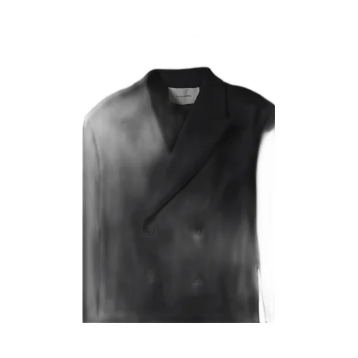 Double Breasted Blazer Black / Blk
