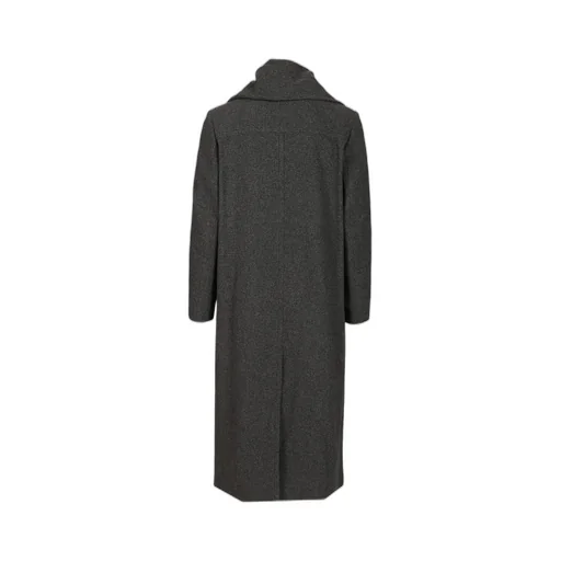 Mm6 Maison Margiela Scarf Detailed Coat