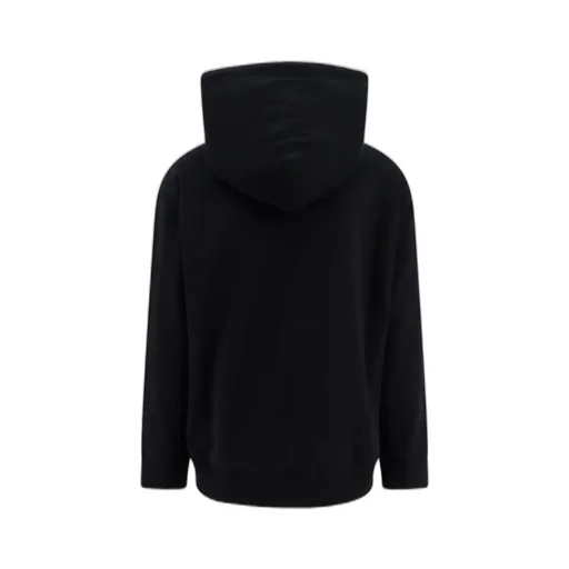 Mm6 Maison Margiela Logo Printed Long-Sleeved Hoodie