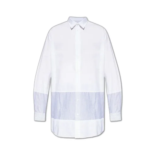 Mm6 Maison Margiela Striped Oversized Shirt