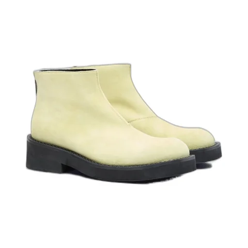 Mm6 Maison Margiela Block Heel Ankle Boots