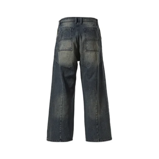 Front Zip Baggy Denim / D.Ind