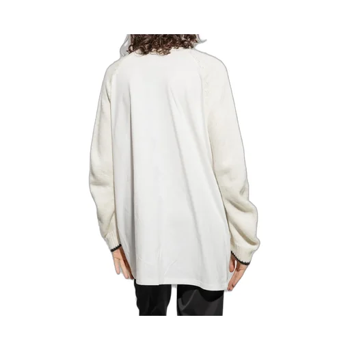 Mm6 Maison Margiela Zoom Logo Intarsia Jumper