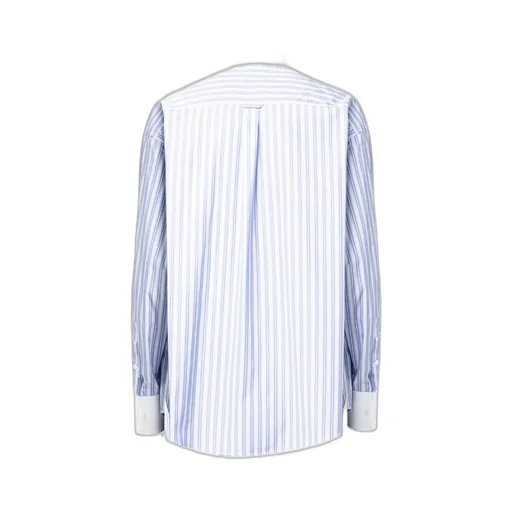 Mm6 Maison Margiela Striped Collared Shirt