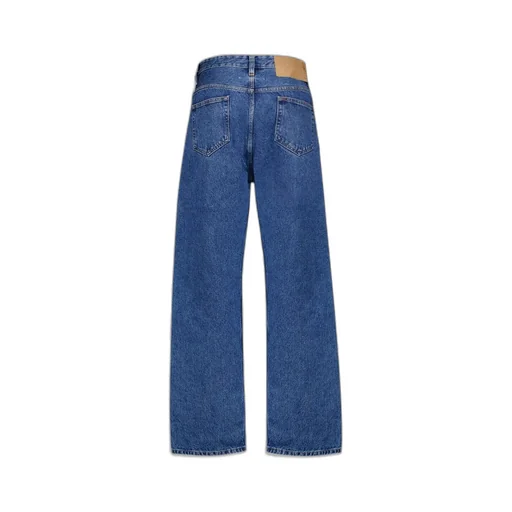 Mm6 Maison Margiela Logo-Patch Panelled Straight-Leg Jeans