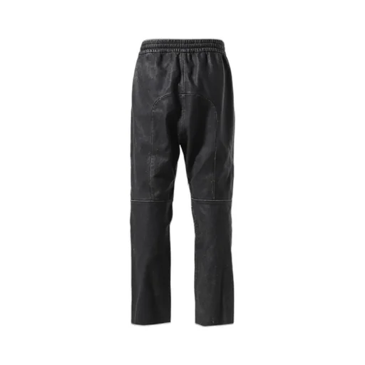 Leather Moto Pants / Black