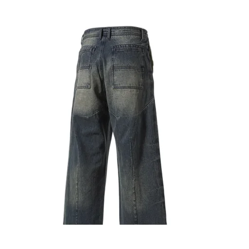 Front Zip Baggy Denim / D.Ind