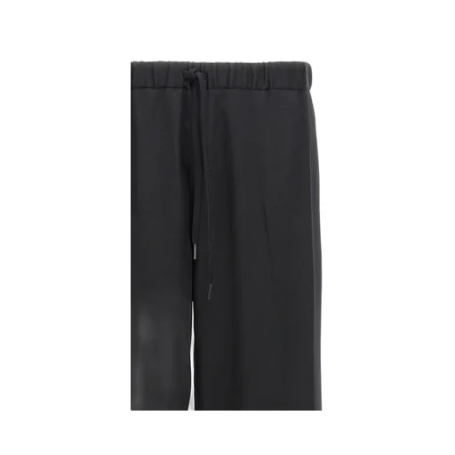 Mm6 Maison Margiela Mid-Rise Drawstring Trousers