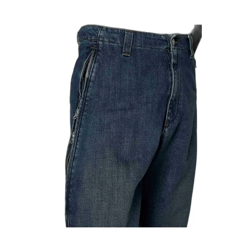 Mm6 Maison Margiela Zip-Detailed Wide-Leg Jeans
