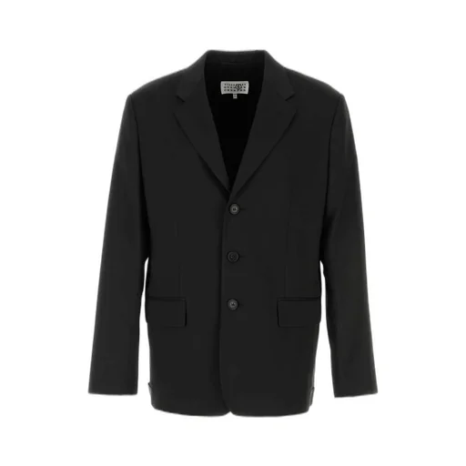 Mm6 Maison Margiela Single-Breasted Long-Sleeved Jacket