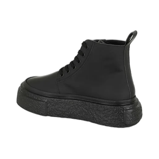 Mm6 Maison Margiela Round Toe Lace-Up Sneakers