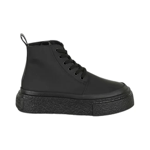 Mm6 Maison Margiela Round Toe Lace-Up Sneakers