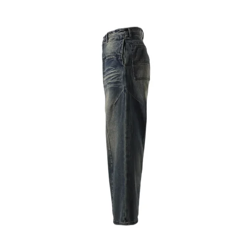 Front Zip Baggy Denim / D.Ind
