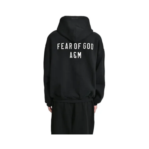 Heavy Fleece Fullzip Hoodie / Blk