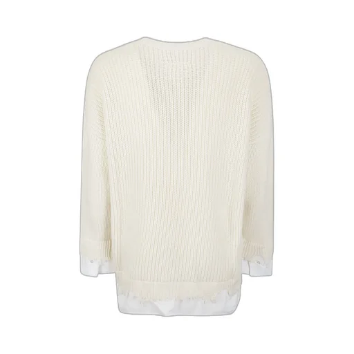 Mm6 Maison Margiela Distressed Knitted Jumper