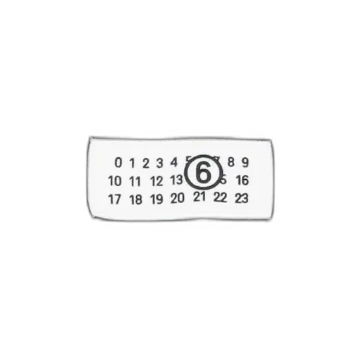 Mm6 Maison Margiela Logo Patch Crewneck Jumper
