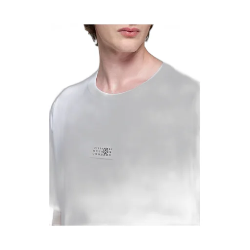 Mm6 Maison Margiela Logo Patch Crewneck T-Shirt