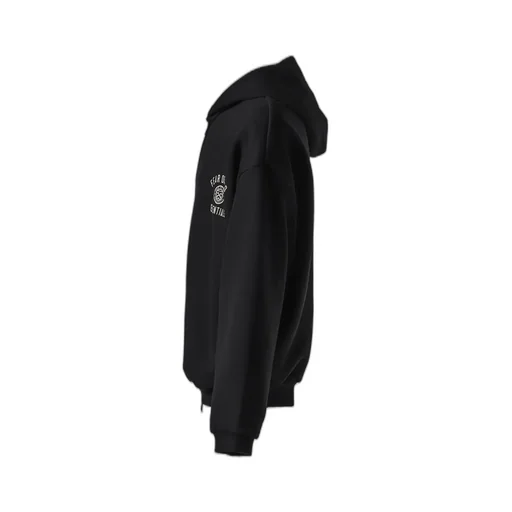 Heavy Fleece Fullzip Hoodie / Blk