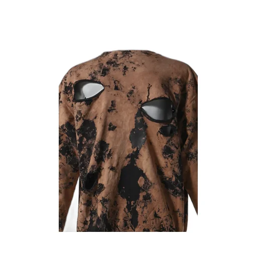 Distressed Crewneck / Sand