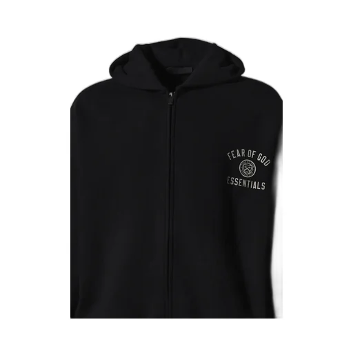 Heavy Fleece Fullzip Hoodie / Blk