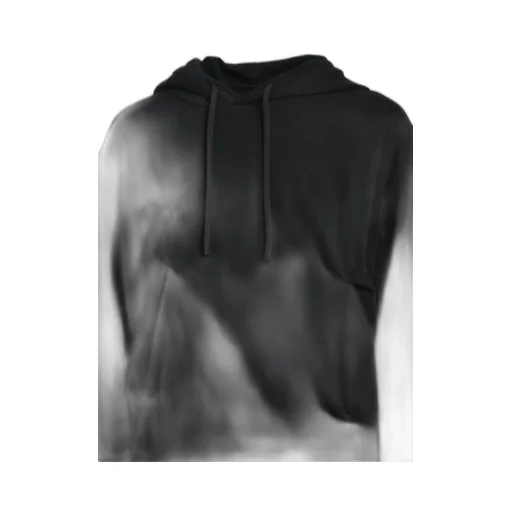 Multi Rivet Hoodie / Black
