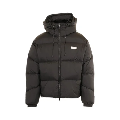 Msgm Zipped Hooded Puffer Jacket