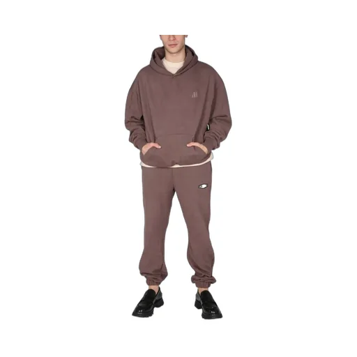 Mouty Logo Patch Drawstring Jogging Pants