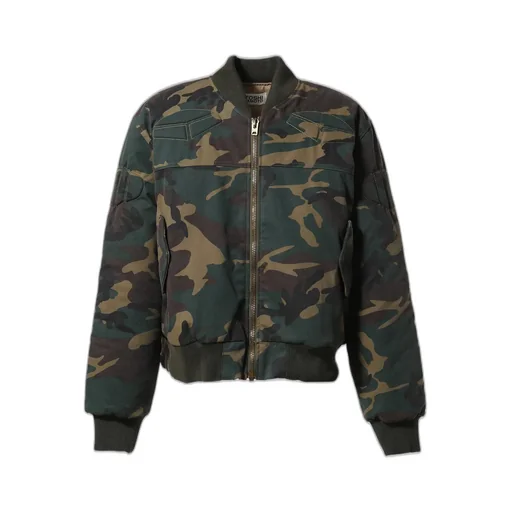 Camo Ma-1 Moto Jacket / Camo