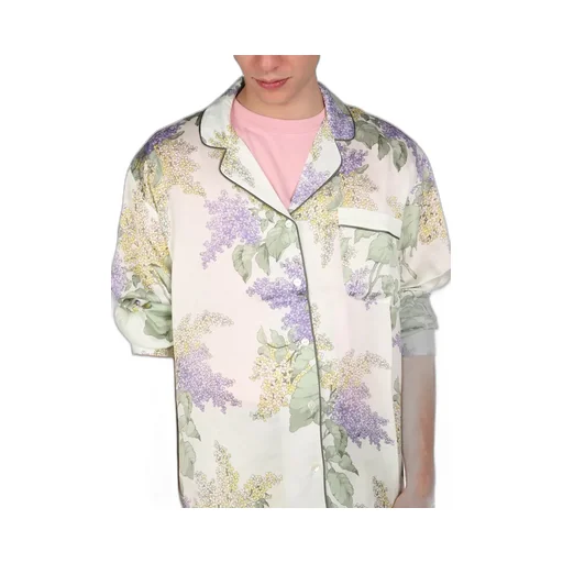 Mouty Floral Print Pajamas Shirt