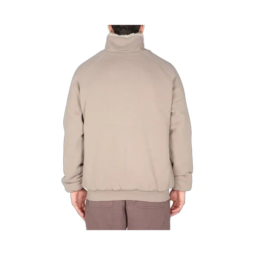 Mouty Logo Embroidered Reversible Zipped Jacket