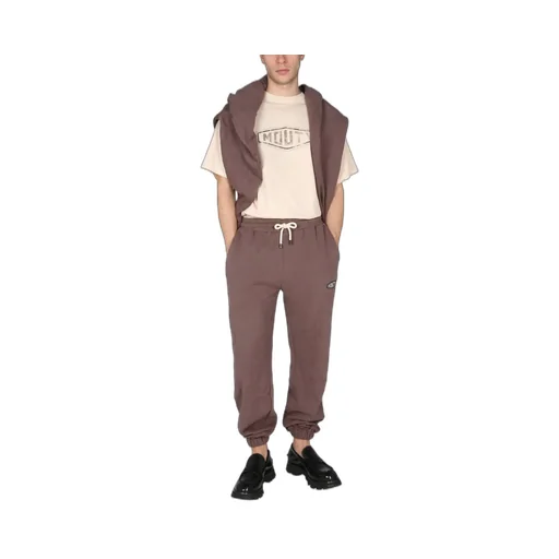 Mouty Logo Print Crewneck T-Shirt